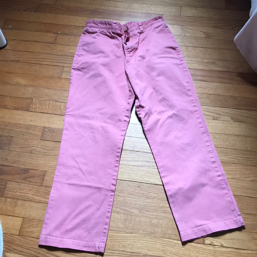 Vineyard vines pink pants size 18(boys)